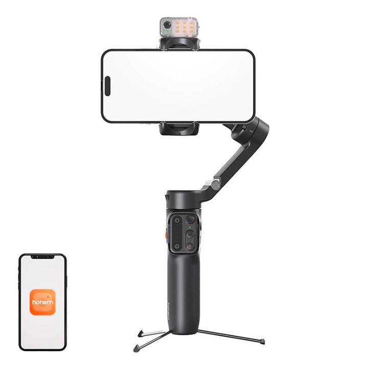 Hohem iSteady V3 Kit Gimbal per Smartphone Nero Hohem iSteady V3 Kit Gimbal per Smartphone Nero