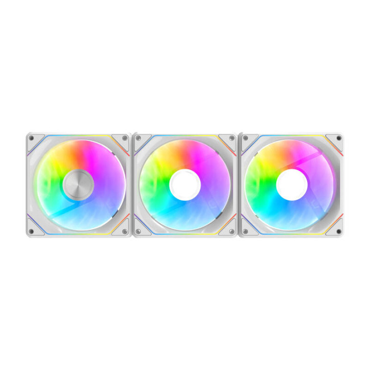 darkFlash Gauss G24 3-in-1 Ventole PC Bianco