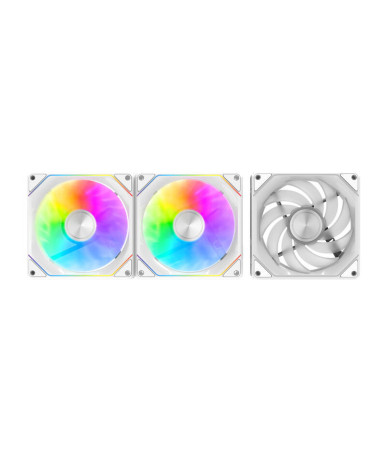 darkFlash Gauss G24 3-in-1 Ventole PC Bianco