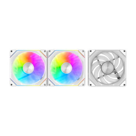 darkFlash Gauss G24 3-in-1 Ventole PC Bianco