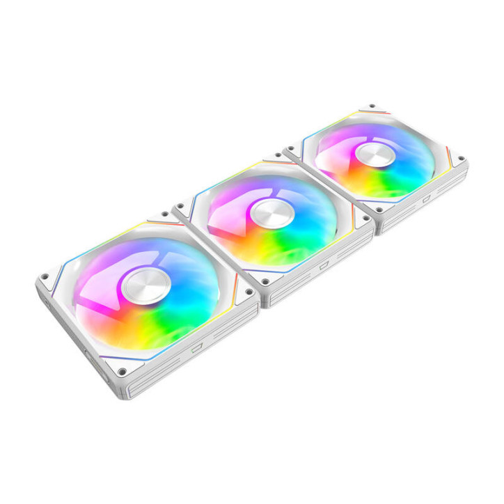 darkFlash Gauss G24 3-in-1 Ventole PC Bianco