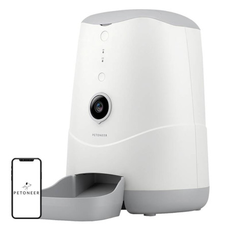 Petoneer Nutri Vision PF007 Distributore Cibo Intelligente con Telecamera 3.7L