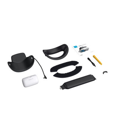 BOBOVR P4U Batteria Cinturino per Pico 4 Ultra/Ultra Enterprise 10000mAh Bianco