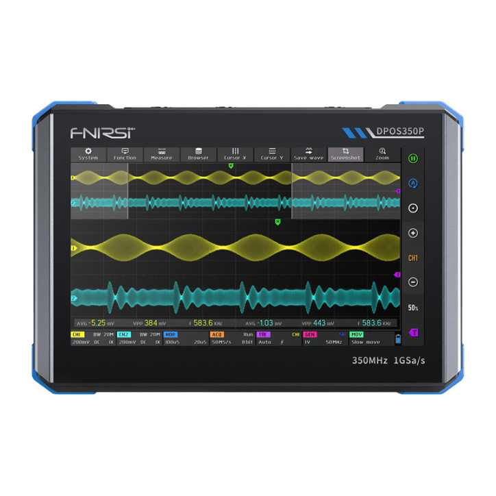 FNIRSI DPOS350P 4-in-1 digital oscilloscope