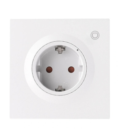 Sonoff Presa Smart da Parete WiFi Matter WS01TPF-E Tipo F 16A Monitoraggio Consumi Nero