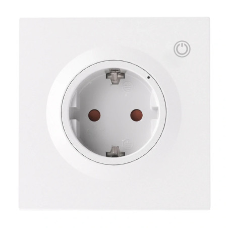 Sonoff Presa Smart da Parete WiFi Matter WS01TPF-E Tipo F 16A Monitoraggio Consumi Nero