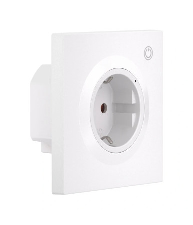 Sonoff Presa Smart da Parete WiFi Matter WS01TPF-E Tipo F 16A Monitoraggio Consumi Nero