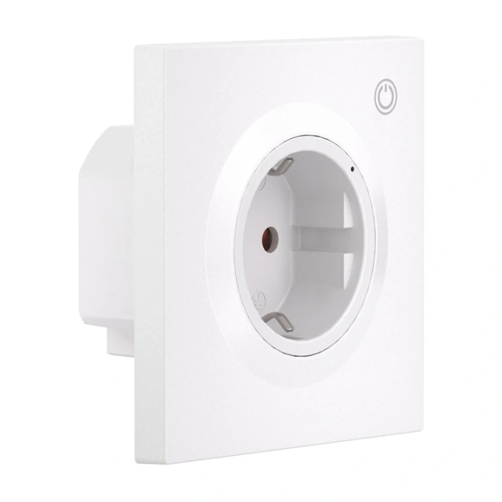 Sonoff Presa Smart da Parete WiFi Matter WS01TPF-E Tipo F 16A Monitoraggio Consumi Nero