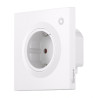 Sonoff Presa Smart da Parete WiFi Matter WS01TPF-E Tipo F 16A Monitoraggio Consumi Nero
