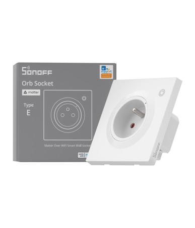 Sonoff WS01TPE-E WiFi Smart Wall Socket (Type E)