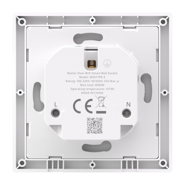 Sonoff WS01TPE-E Presa Intelligente WiFi Matter Tipo E Sonoff WS01TPE-E Presa Intelligente WiFi Matter Tipo E