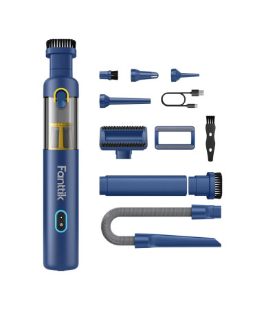 Fanttik V8 Apex Cordless Portable Car Vacuum Cleaner (Blue)
