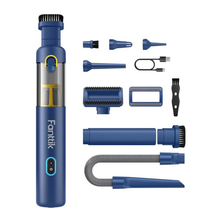 Fanttik V8 Apex Aspirapolvere Portatile Auto Blu