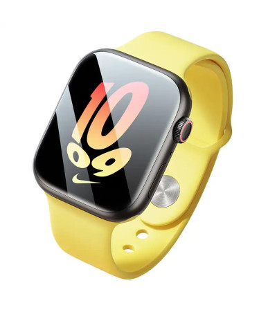 Baseus Pellicola Protettiva 41mm per Apple Watch 7/8 Trasparente