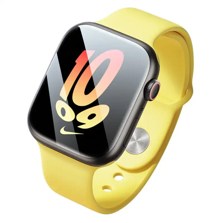 Baseus Pellicola Protettiva 41mm per Apple Watch 7/8 Trasparente