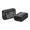 Neewer Set 2 Batterie NP-FW50 e Caricatore USB