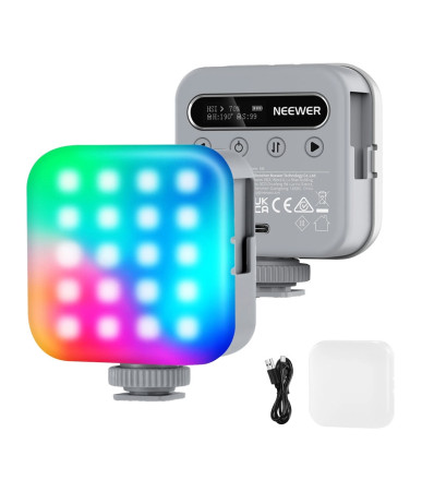 Neewer BL60C Video Light RGB Magnetica Nero