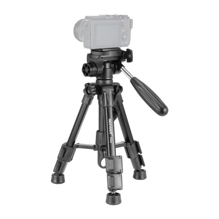Neewer TP02 Mini Treppiede da Tavolo per Fotocamera/Smartphone Nero