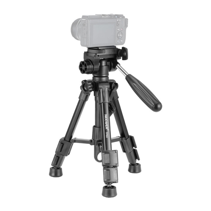 Neewer TP02 Mini Treppiede da Tavolo per Fotocamera/Smartphone Nero Neewer TP02 Mini Treppiede da Tavolo per Fotocamera/Smartphone Nero
