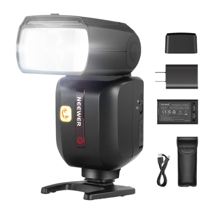 Neewer Z880-C TTL Flash Speedlite per Canon con Batteria al Litio