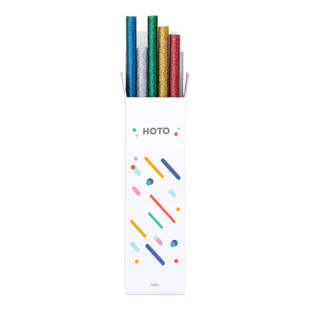 HOTO Pistola Colla a Caldo QWRJB001 Multicolore
