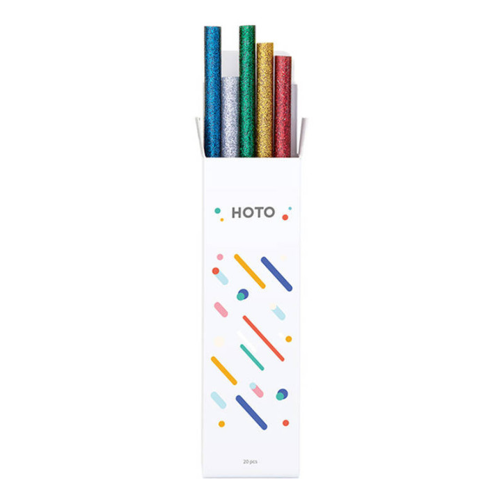 HOTO Pistola Colla a Caldo QWRJB001 Multicolore
