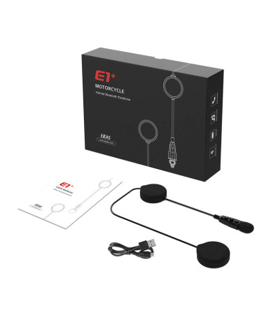 EJEAS E1+ Bluetooth headset for helmets