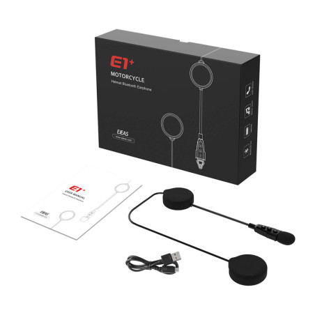 EJEAS E1+ Auricolare Bluetooth per Casco Moto