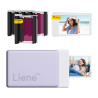 Liene Pearl N200 Pro Stampante Fotografica Portatile 2x3" Viola