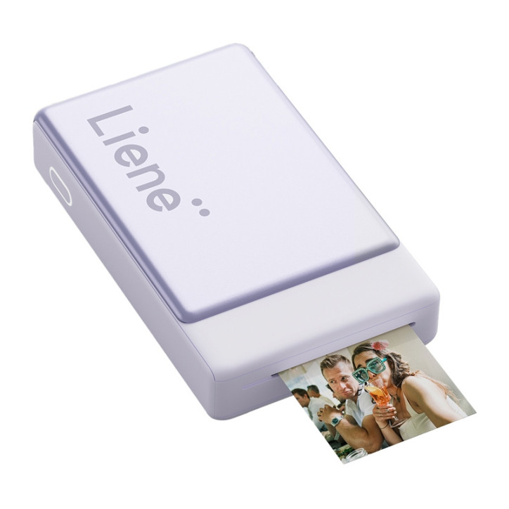 Liene Pearl N200 Pro Stampante Fotografica Portatile 2x3" Viola Liene Pearl N200 Pro Stampante Fotografica Portatile 2x3" Viola