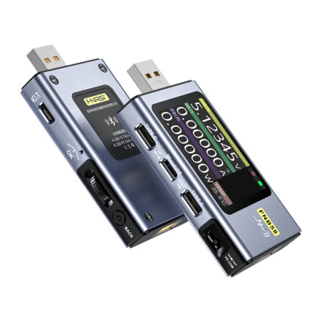 FNIRSI FNB58 BT Tester USB con Bluetooth