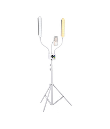 NEEWER BH40B Kit Luce per Estetista con Supporto Telefono