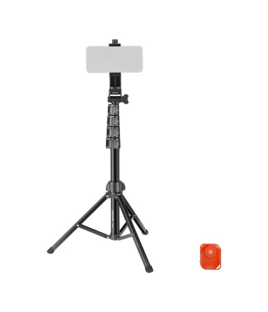 Neewer TS03N Treppiede Universale 167cm per Smartphone e Fotocamere Nero