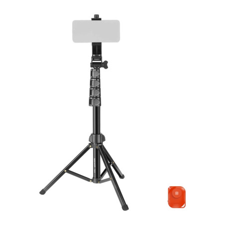 Neewer TS03N Treppiede Universale 167cm per Smartphone e Fotocamere Nero