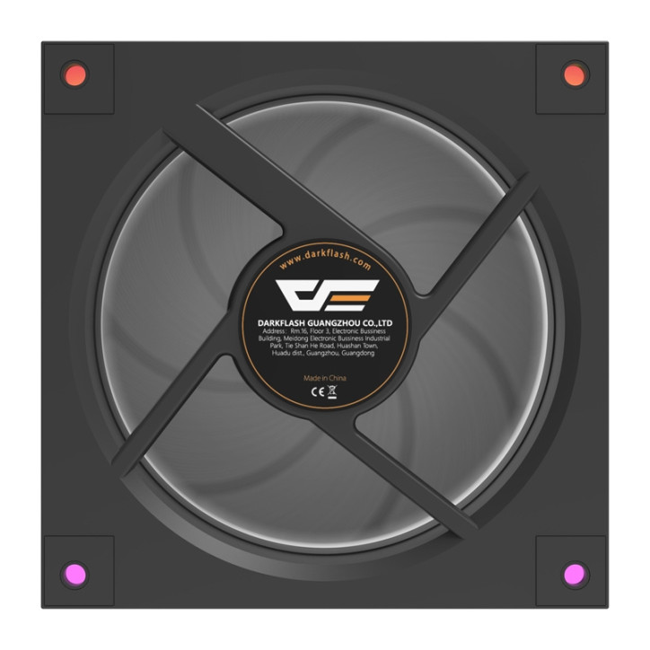 DarkFlash DM20 LINE 120mm ARGB Ventola Case Nero DarkFlash DM20 LINE 120mm ARGB Ventola Case Nero