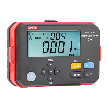 UNI-T UT620C+ Misuratore di Micro-Ohm Digitale