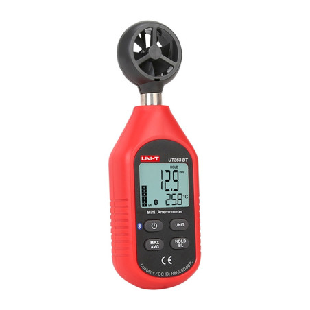 UNI-T UT363BT Mini Anemometro Bluetooth
