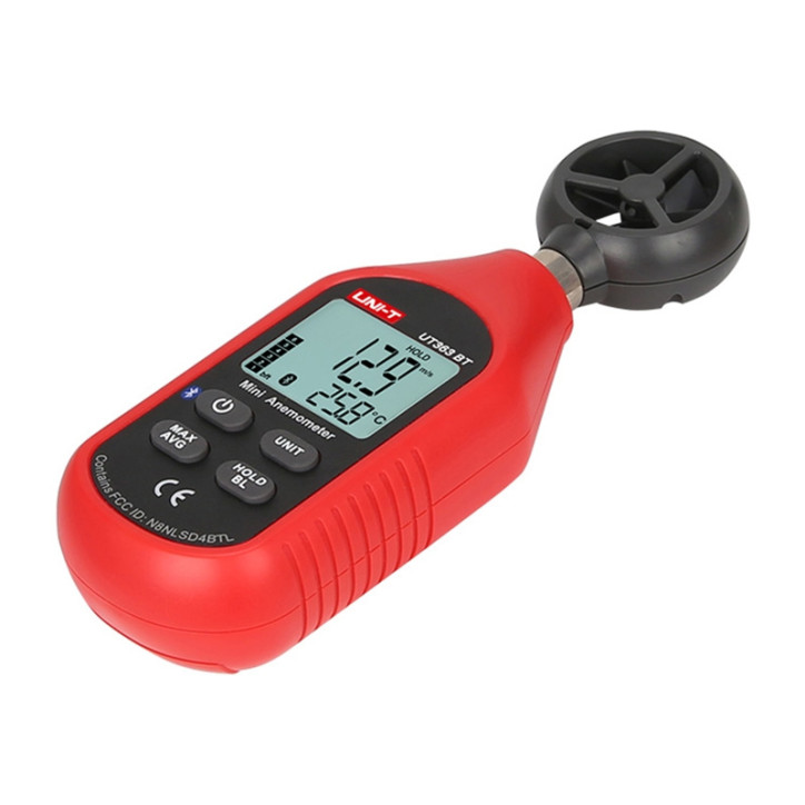 UNI-T UT363BT Mini Anemometro Bluetooth