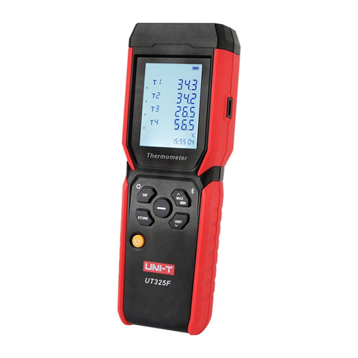 UNI-T UT325F Termometro a 4 Canali UNI-T UT325F Termometro a 4 Canali