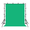 Puluz Kit Supporto Fondale Fotografico 2x2m con 3 Sfondi