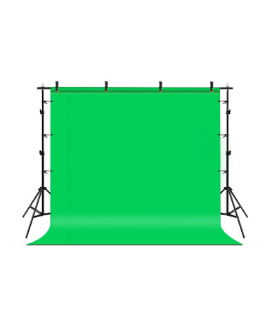 Puluz Kit Supporto Sfondo Fotografico 2x3m + 3 Sfondi PKT5205