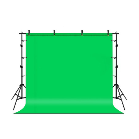 Puluz Kit Supporto Sfondo Fotografico 2x3m + 3 Sfondi PKT5205