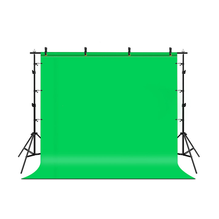 Puluz Kit Supporto Sfondo Fotografico 2x3m + 3 Sfondi PKT5205