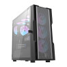 Darkflash DK431 Mesh Case Nero con 4 ventole ARGB