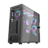 Darkflash DK431 Mesh Case Nero con 4 ventole ARGB