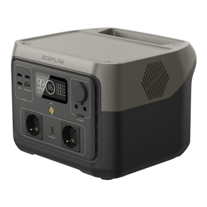 EcoFlow RIVER 2 Max Power Station Portatile 512Wh Nero EcoFlow RIVER 2 Max Power Station Portatile 512Wh Nero