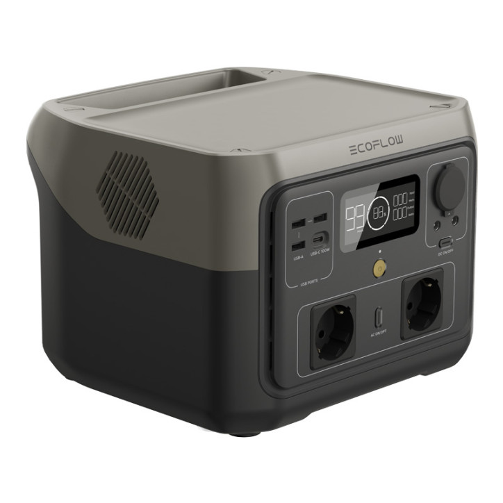EcoFlow RIVER 2 Max Power Station Portatile 512Wh Nero EcoFlow RIVER 2 Max Power Station Portatile 512Wh Nero