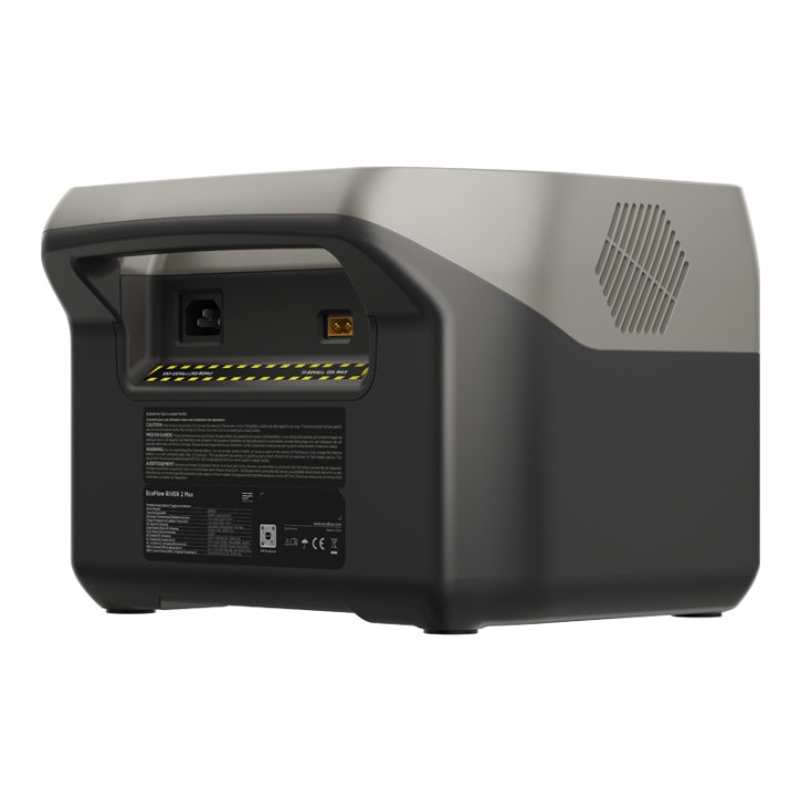 EcoFlow RIVER 2 Max Power Station Portatile 512Wh Nero EcoFlow RIVER 2 Max Power Station Portatile 512Wh Nero