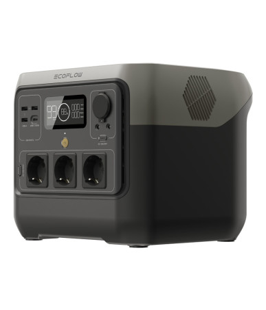 EcoFlow RIVER 2 Pro Stazione di Ricarica Portatile 768Wh Nero