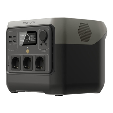 EcoFlow RIVER 2 Pro Stazione di Ricarica Portatile 768Wh Nero
